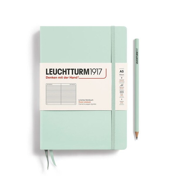 Leuchtturm 1917 Mint Green Ruled